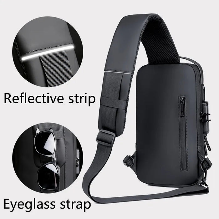 Anti Theft Luxury Chestbag