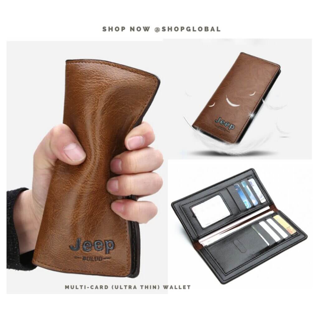(Buy 1 Get 1 free )Jeep Imported Branded Wallet